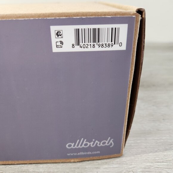Allbirds Wool Runner-up Mizzle Medium Grey Light Grey New In Box Women's Size 10 - Picture 16 of 16